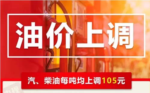 2019年11月武汉油价今晚调整通知