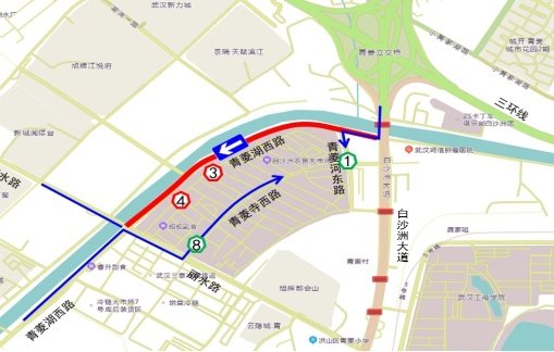 3月9日起我市新增两处道路施工，武汉交警发布绕行提示