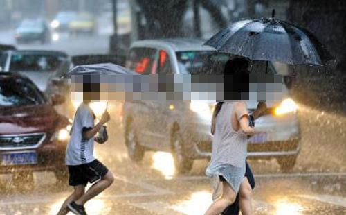 武汉雨量分布图7月19日