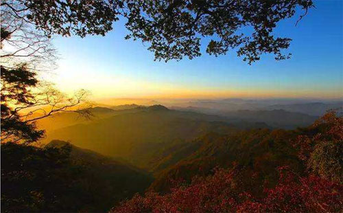 黄陂云雾山风景区旅游