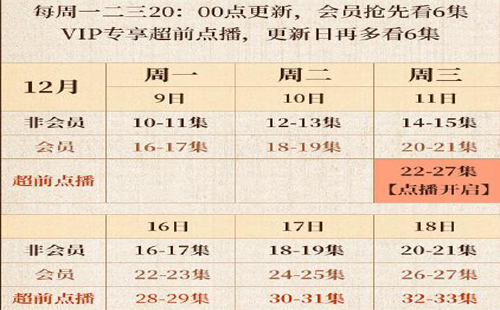 庆余年腾讯视频超前点播更新时间表 庆余年电视剧取景地